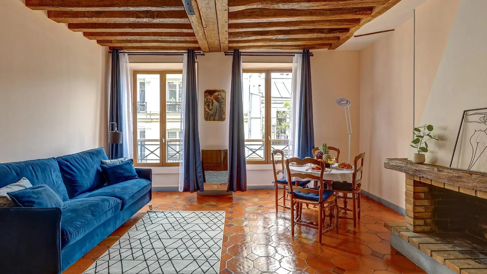 Heart Of 1Br Cozy Flat Apartamento Paris